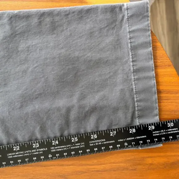 Abercrombie Men's Chino Pants Straight Stretch Trouser Casual Gray 31 x 32 - Picture 6 of 9